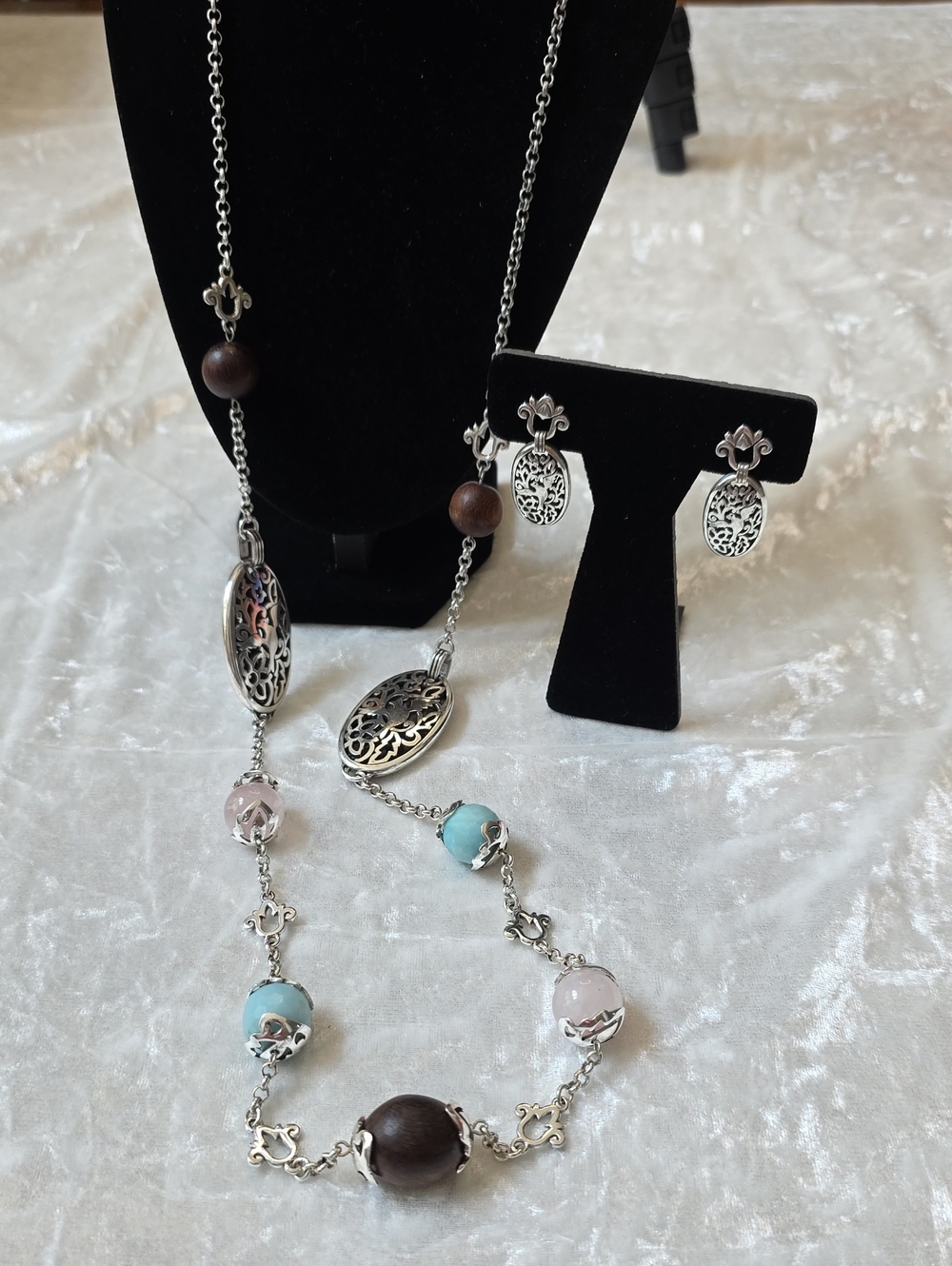 Brighton Retired Songbird Collection Boho-chic Festival Necklace & Earrings
